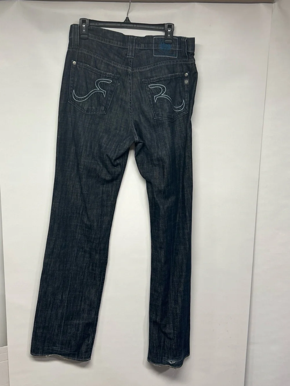 Rock & Republic Men's Dark Indigo Straight-Leg Jeans